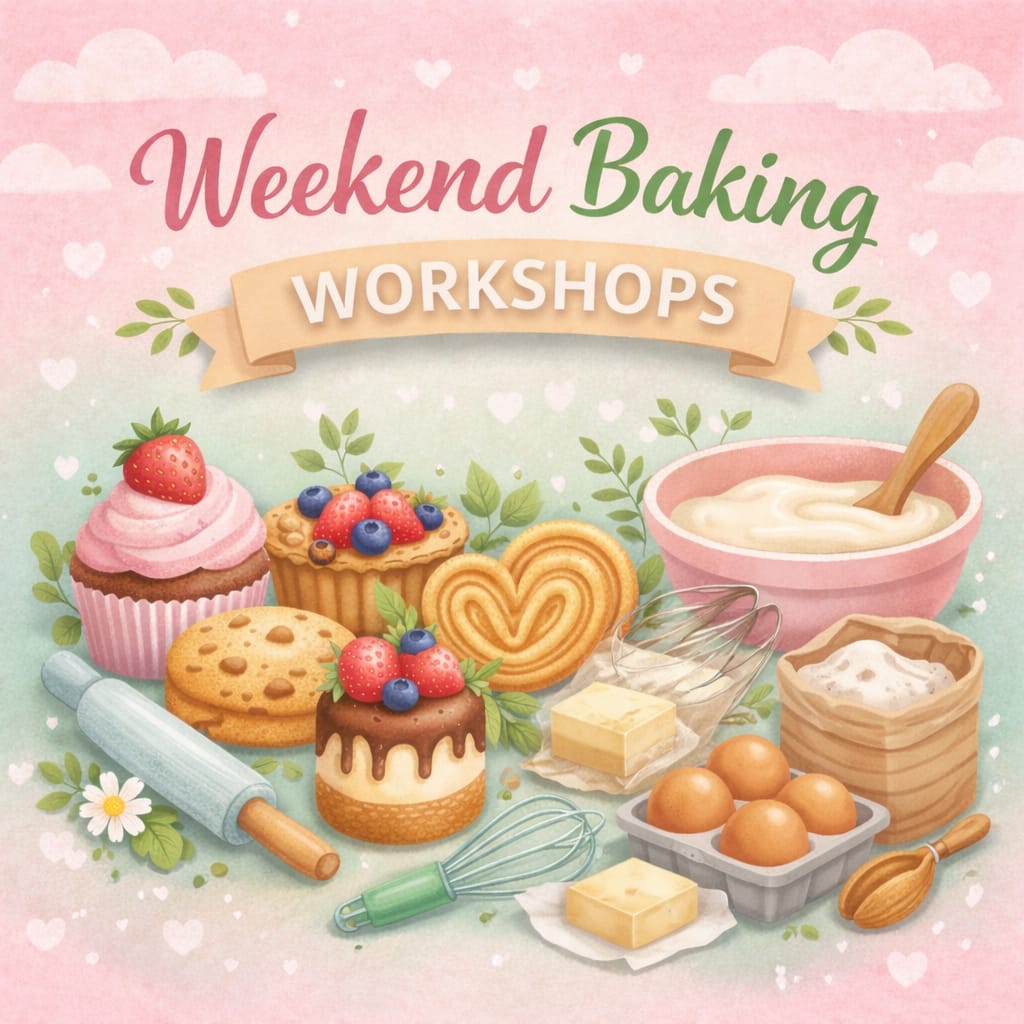 Weekend baking Workshops