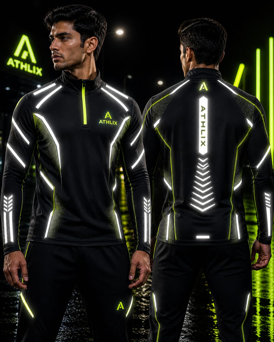 Athlix ReflectPro Men’s Reflective Thermal