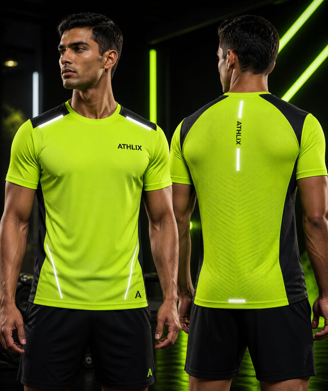 Athlix ReflectPro Men’s Reflective T-Shirt