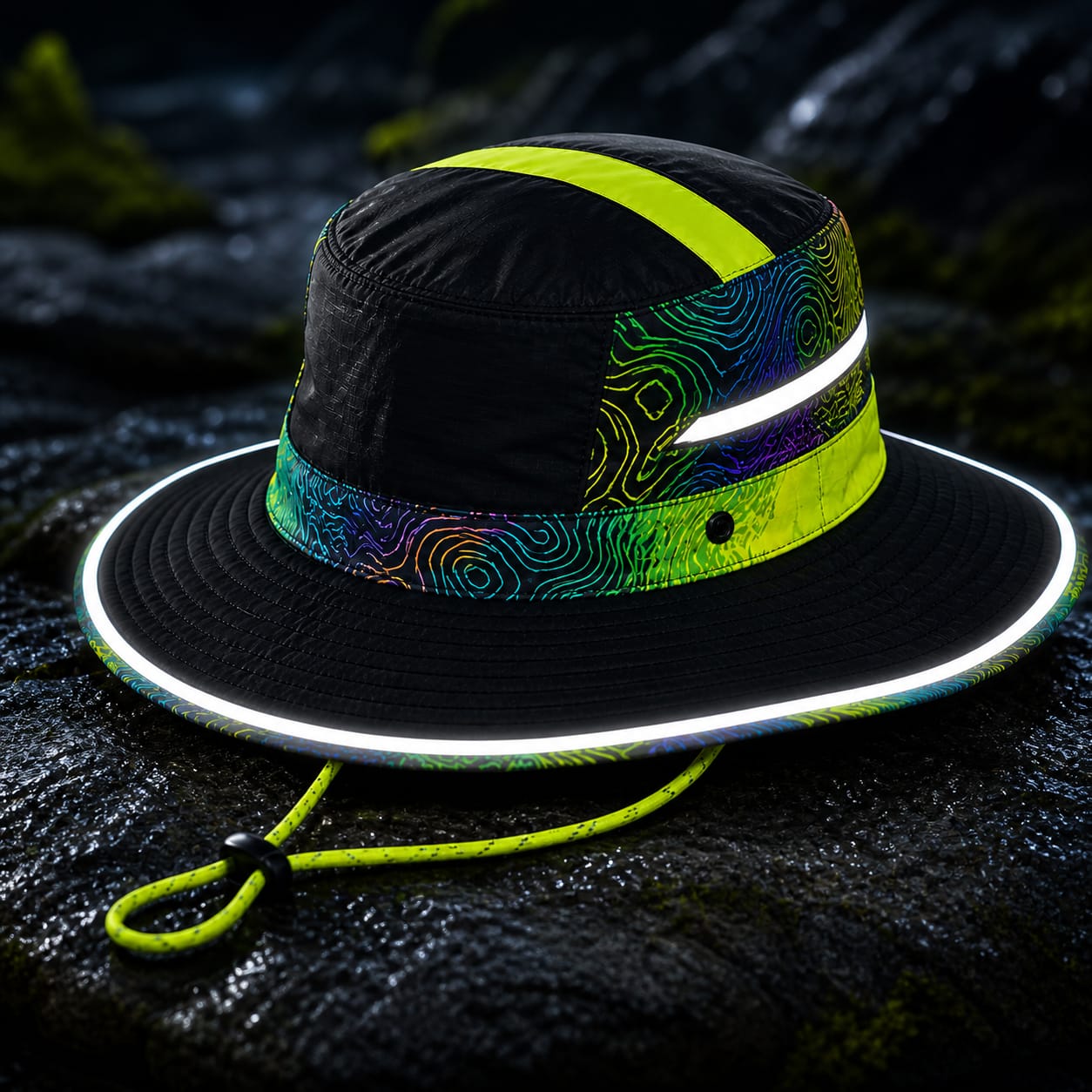 Athlix ReflectPro Foldable Reflective Outdoor Hat