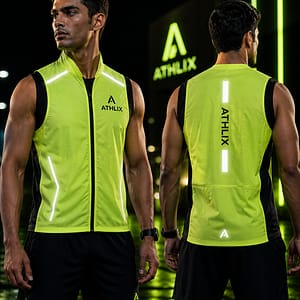 Athlix ReflectPro Men’s Reflective Safety Vest