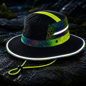 Athlix ReflectPro Foldable Reflective Outdoor Hat